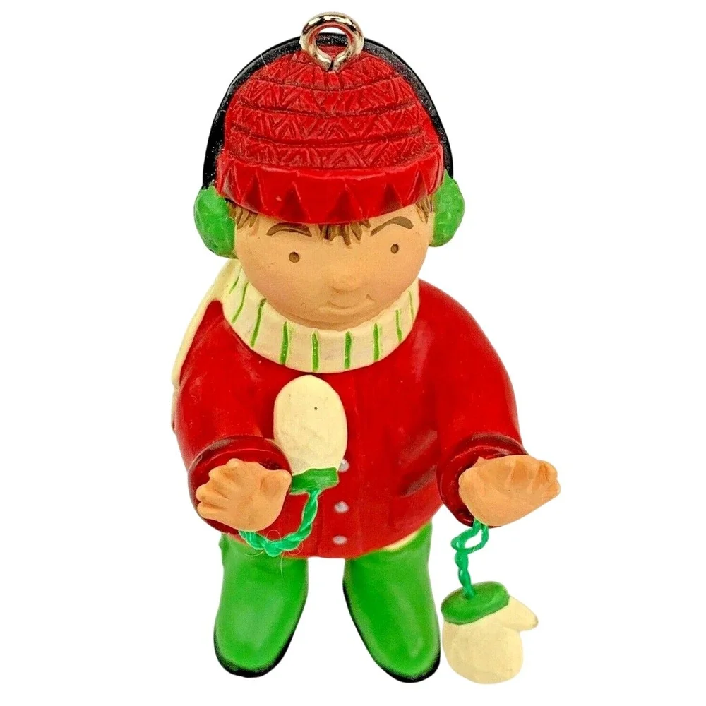 Hallmark WAITING FOR SANTA! Keepsake Ornament 2003‎ Tea Light Holder 6 Piece Set